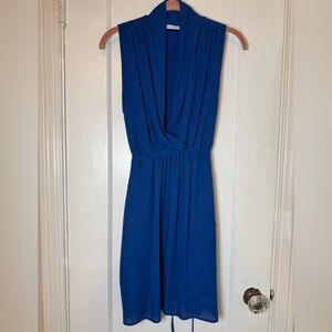 Elegant Blue Women's Dress